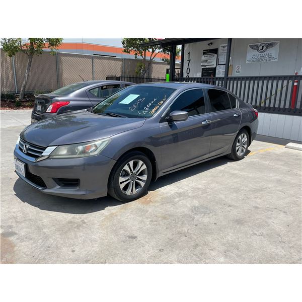 HOND ACCORD 2013 SALV/T-REPO-SMOG-2 DAYS