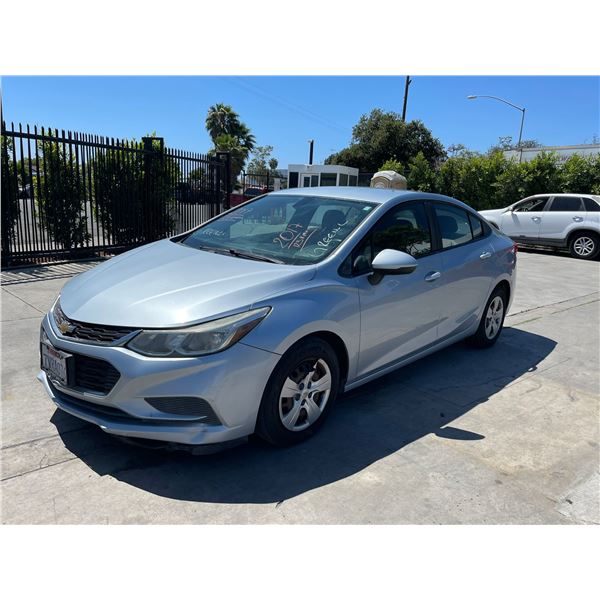 CHEV CRUZE 2017 O/S TITLE 2 DAYS