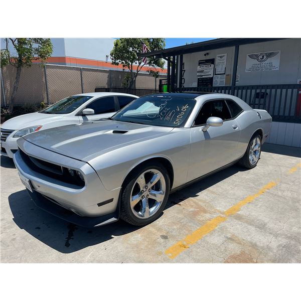 DODG CHALLENGER 2012 SALV/T-REPO-SMOG-2 DAYS