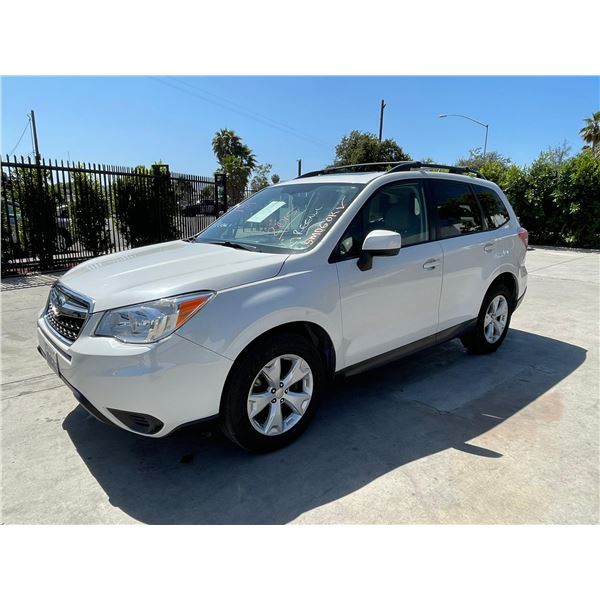 SUBA FORESTER  2015 APPT/DUP-T SMOG