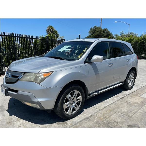 ACUR MDX 2007 T-SMOG -2 DAYS