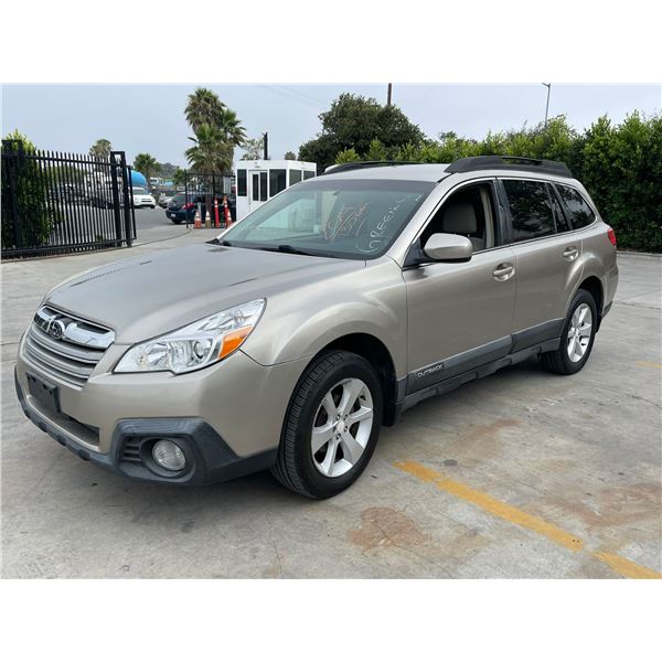 SUBA OUTBACK 2014 T-REPO 2 DAYS