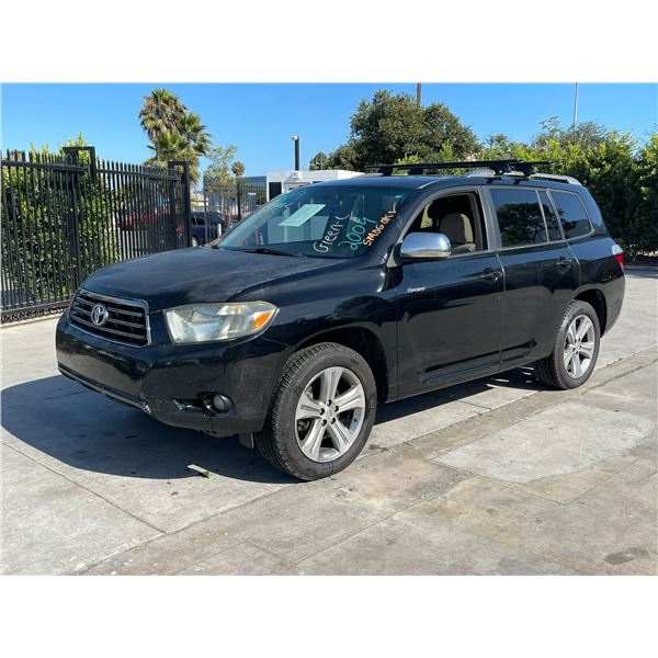TOYT HIGHLANDER 2009 O/S-T SMOG-2 DAYS