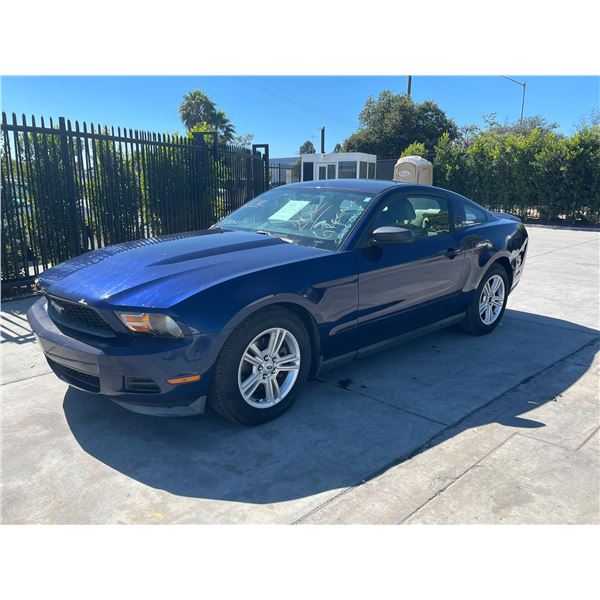 FORD MUSTANG 2012 APPT/DUP-T SMOG