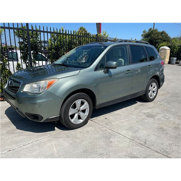 SUBA FORESTER  2015 APP DUP/T -