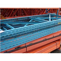 7 - 10' BLUE RACKING UPRIGHTS
