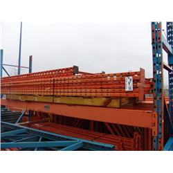 LOT OF MIXED ORANGE UPRIGHTS