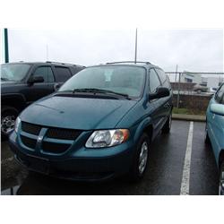 2002 DODGE CARAVAN PASS. VAN