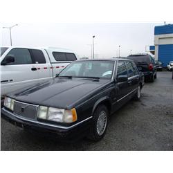 1989 VOLVO 760 4DR GRAY G
