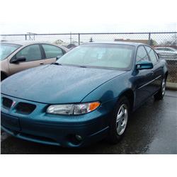 2002 PONTIAC GR-PRIX 4DR GREEN
