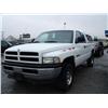 Image 1 : 2001 DODGE RAM X-CAB P.U WHITE