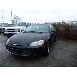 2001 CHRYSLER SEBRING 4DR