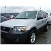 Image 1 : 2005 FORD ESCAPE 4DR SUV
