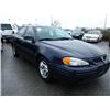 Image 2 : 2001 PONTIAC GRAND-AM 4DR BLUE