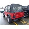 Image 3 : 1990 JEEP YJ CONV RED G