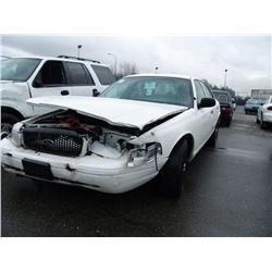 2003 FORD CR-VIC 4DR WHITE G