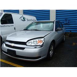 2004 CHEV MALIBU 4DR SILVER G