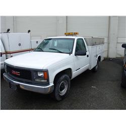 2000 GMC 3500 SERV TRUCK WHITE