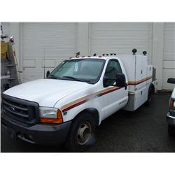 1999 FORD F-350 SERV.BOX WHITE