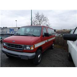 1997 FORD CLUB WAGON PASS. VAN