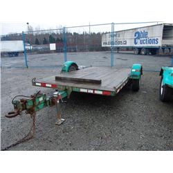 1988 WHYMAC FLATDECK TRAILER