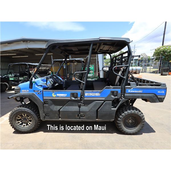 (10839518) 2022 Kawasaki PRO-FXT LE 4-Seat 4WD Utility Vehicle, Gas (Starts & Runs - Needs Repair)