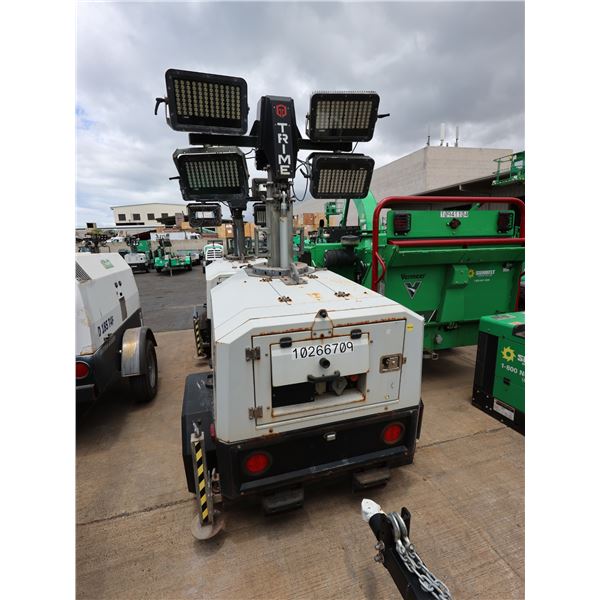 (10266709)Trime Eco-Light EL1250 Narrow Vertical Mast Light Tower (needs repair)