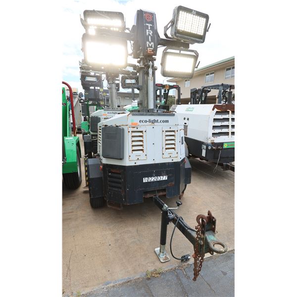 (10220377) Trime Eco-Light EL1250 Narrow Vertical Mast Light Tower (Works - See Video)