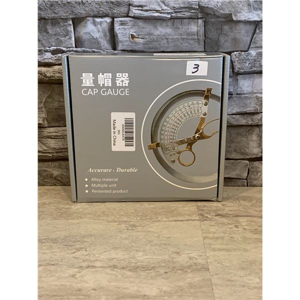 Hat Ruler - Scissor Type - Hand Held - Brand New