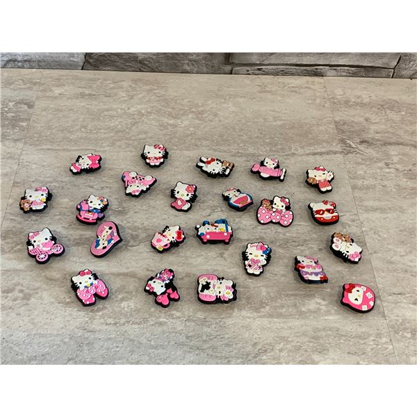 Jibitz - Assorted Hello Kitty - 23 pcs - Brand New