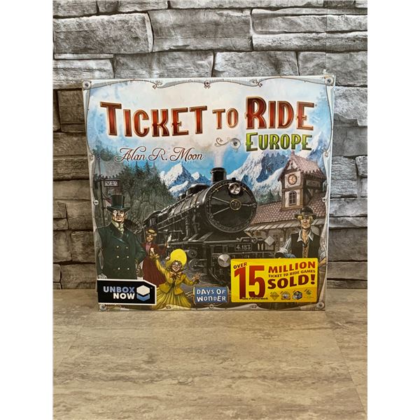Ticket to Ride - Europe Edition - Brand New