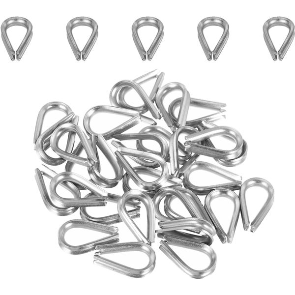 Rope Thimbles - 50 pcs - Brand New