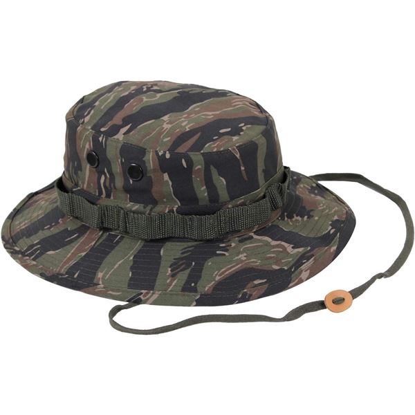 Tiger Stripe Wide Brim Boonie Hat - Brand New