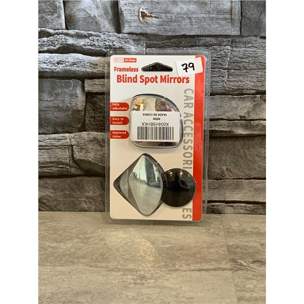 Frameless Blind Spot Mirrors - Brand New