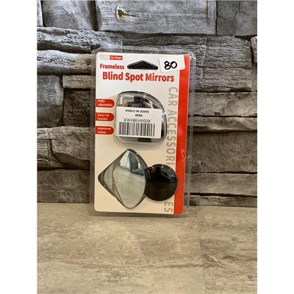 Frameless Blind Spot Mirrors - Brand New