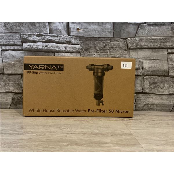 Yarna PF-50u Water Pre-Filter 50 Micron - Brand New