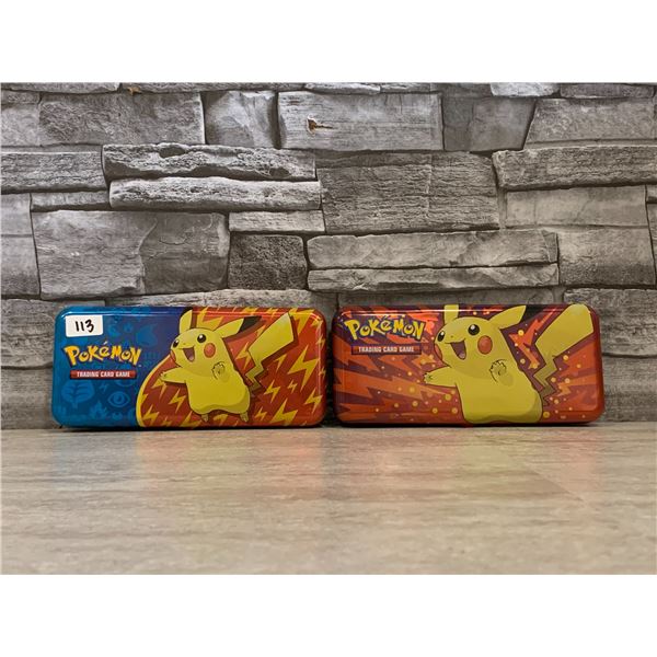 Lot of 2 - Pokemon Pencil Cases