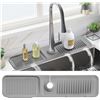 Image 1 : 24" Silicone Sink Splash Guard - Grey - Brand New