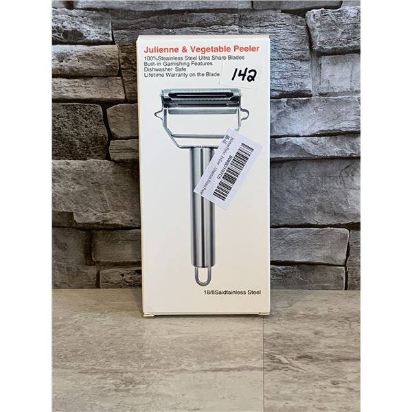 Stainless Steel Julienne & Vegetable Peeler - Brand New