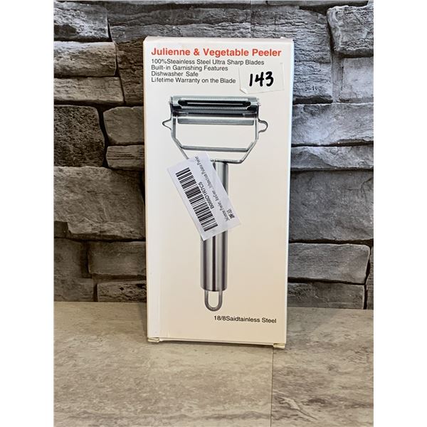 Stainless Steel Julienne & Vegetable Peeler - Brand New