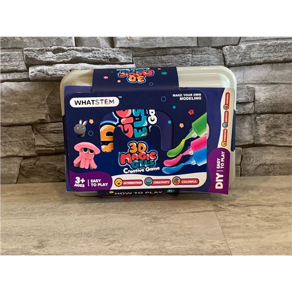 3D Magic Gels Creative Mold Making Game - Brand New
