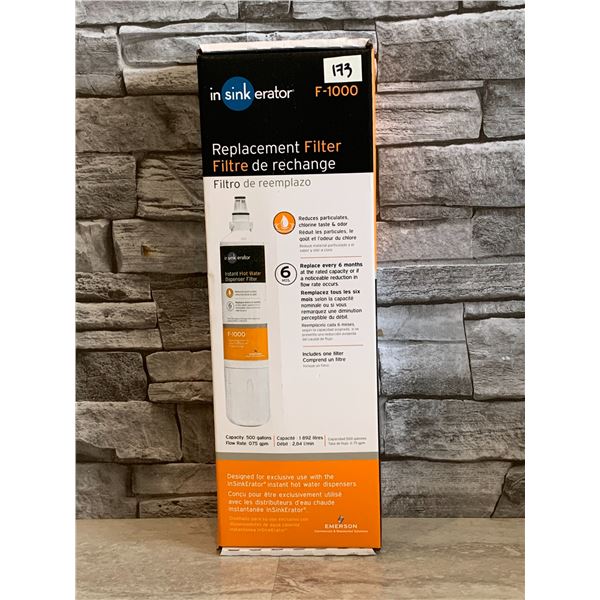 InSinkErator F-1000 Replacement Filter - Brand New