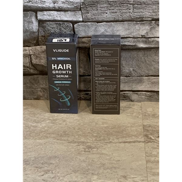 Lot of 2 - Minoxidil Hair Growth Foam  For Men - Minoxidil 5% - 60mL - Brand New