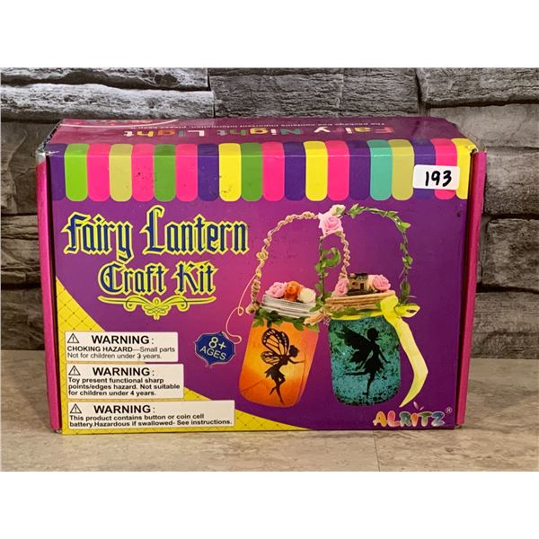 Fairy Lantern Craft Kit - Brand New
