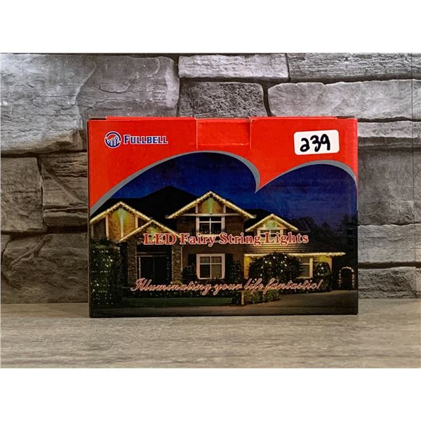 Fullbell LED Fairy String Lights 65.6 Feet 200 LED Lights - Brand New