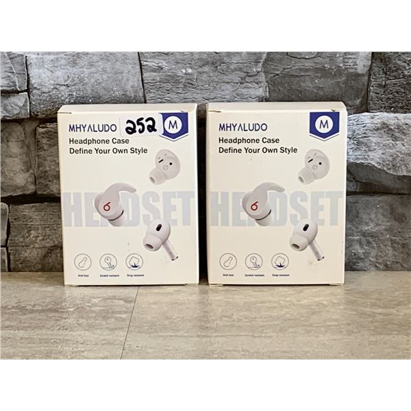 Lot of 2 Mhyaludo HeadPhone Cases - Brand New