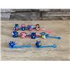 Image 1 : Lilo and Stitch Straw Caps 10 Pack - Brand New