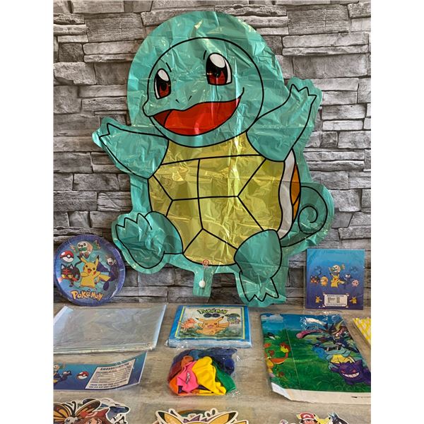 Birthday Party Kit Pokemon - Brand New