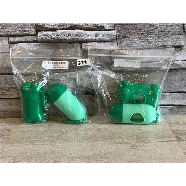 Lot of 4 Pcs Dog Poop Bag Holder - Brand New