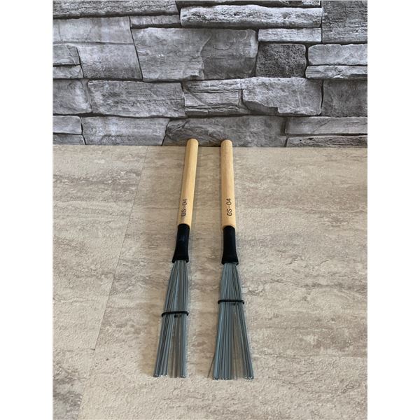 Drum Brush Comfortable Maple Handle Brand New - Brand New